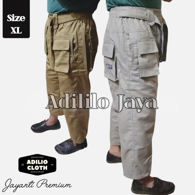 Celana Sirwal Pria Jumbo Big Size Celana Cingkrang