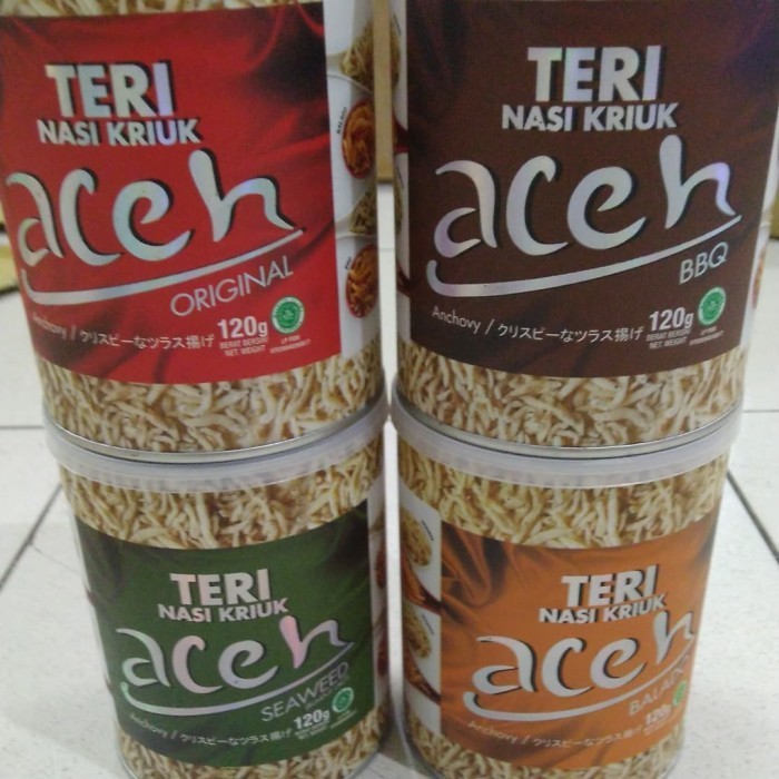 

PROMO! Teri Nasi Kriuk / Anchovy / Teri Aceh - ORIGINAL