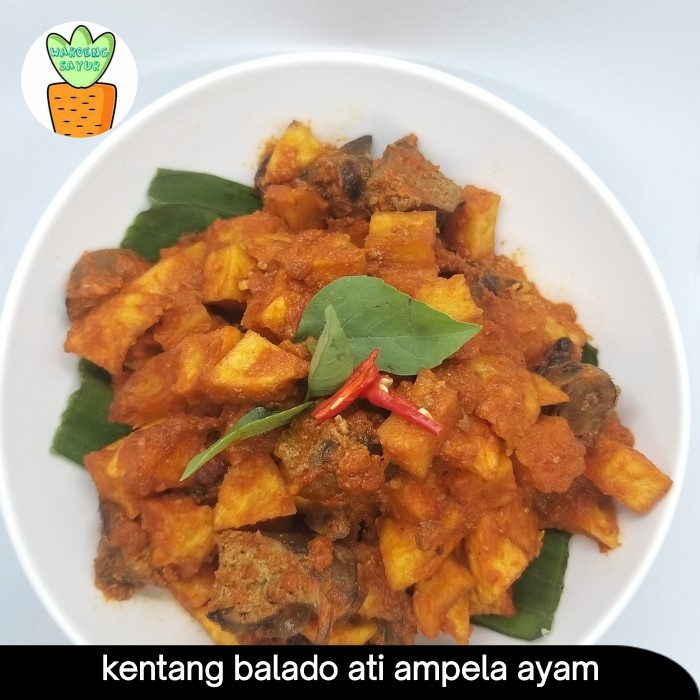 

Sambal Goreng Ati Ampela / Kentang balado ati ampela