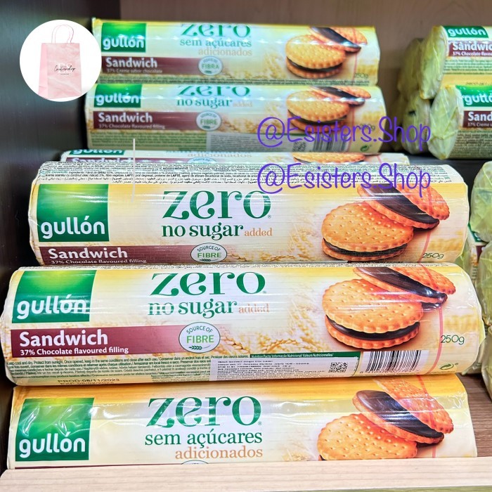 

Gullon Sugar Free Biscuits Sandwich Gullon Zero Sugar Free Biskuit Bebas Gula