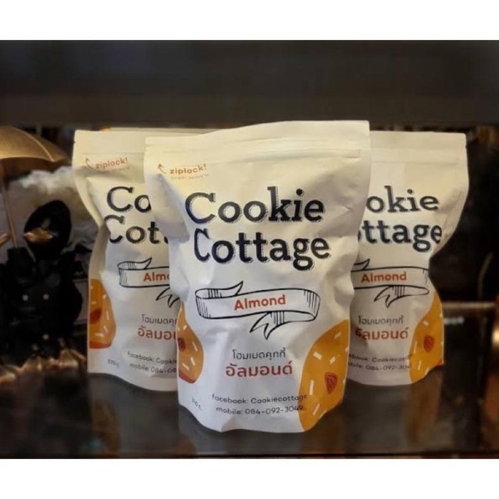

READY STOCK COOKIE COTTAGE ALMOND THAILAND 370gr