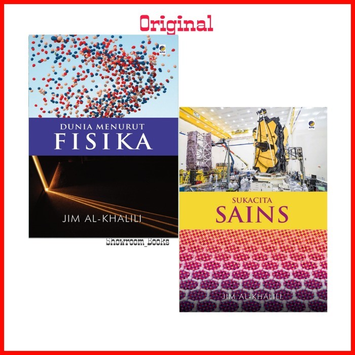 

TERLARIS! Buku Dunia Menurut Fisika Dan Sukacita Sains By Jim al Khalili