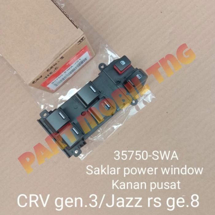 

TERBARU! Sakelar Saklar Power Window Pusat Kanan Honda Jazz Rs Ge8 Crv Gen 3