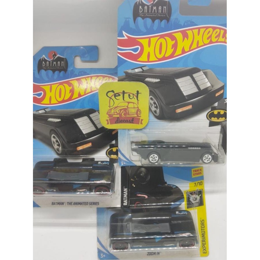 HOT WHEELS HOTWHEELS ERROR ITEM PAKET ZOOM IN BATMAN 3 ITEM RARE