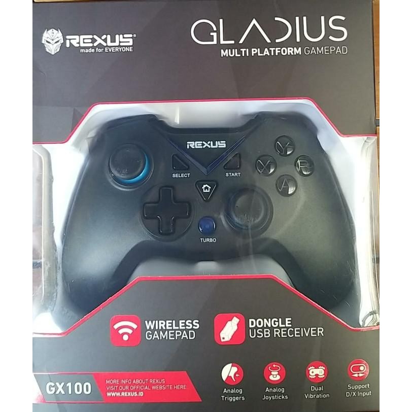 Produk Baru!! Gamepad Wirelles Rexus GX100 free OTG/Rexus Gamepad GX 100 Wirelles