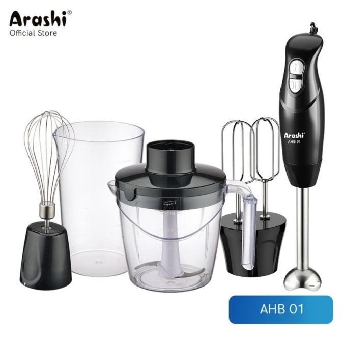 ARASHI Hand Blender / Blender Tangan / Mixer/ Hand Mixer (AHB 01)