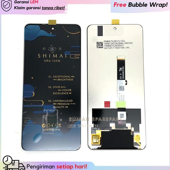 LCD + Touchscreen Poco X / X3 NFC / X3 Pro Ori Fullset Terlaris