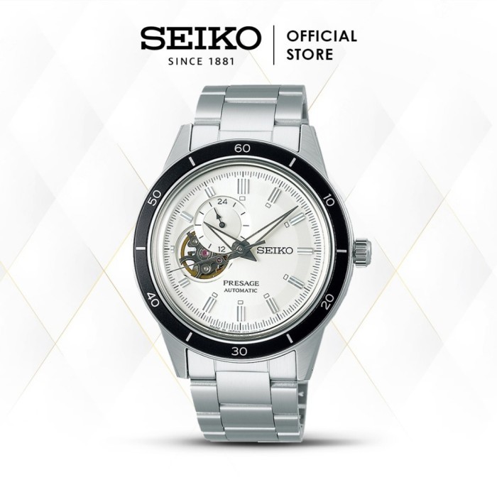 Seiko Presage SSA423J1 Automatic Open Heart White Dial Stainless