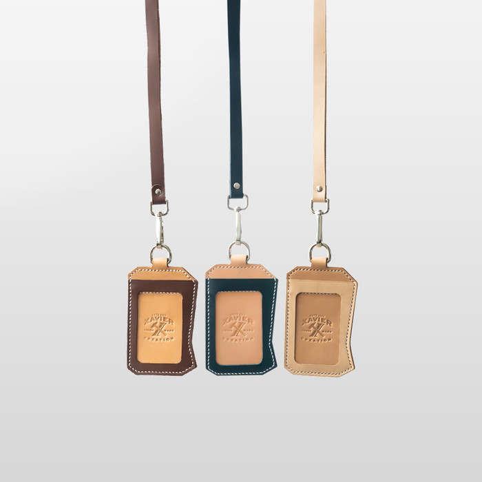

PROMO! Rockefeller Lanyard ID Tag Vegetable Tanned Leather