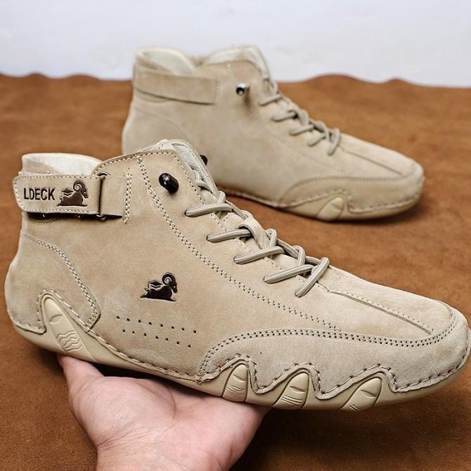 Premium Kulit Original Sepatu Boots Pria Keren Martin Boots Formal 271 Terlaris