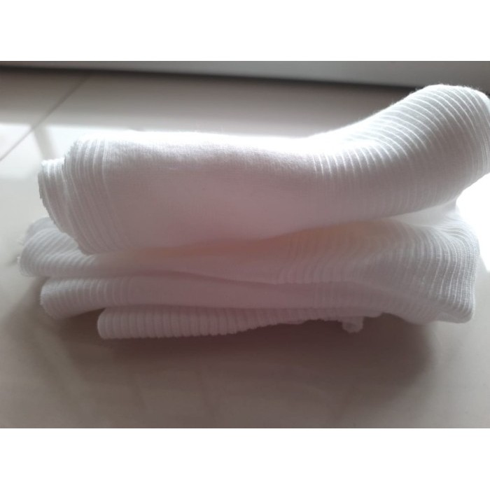 TERLARIS Kain Majun Perca Putih High - Katun Lap Poles