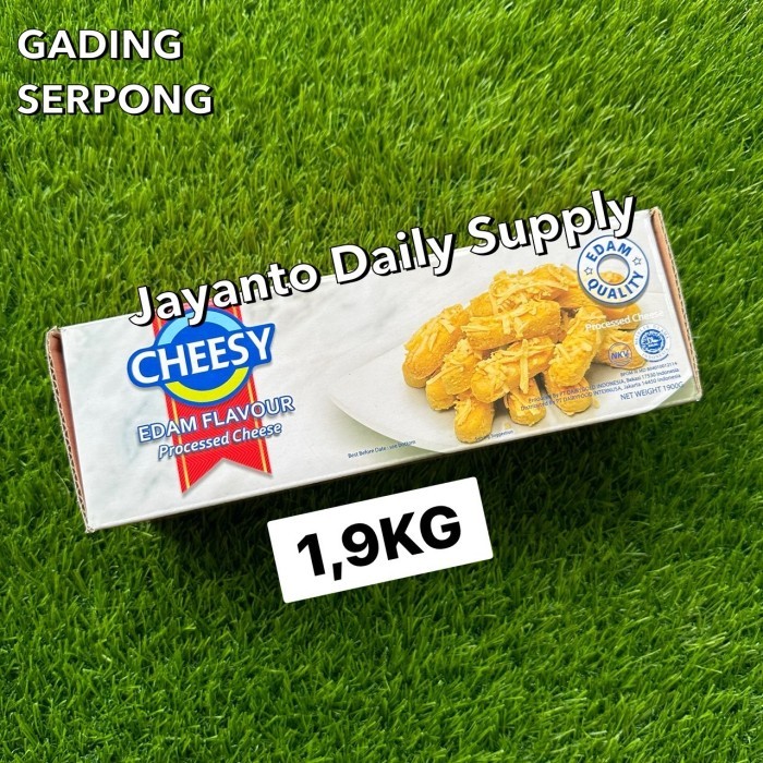 

CHEESY KEJU EDAM 2KG / KEJU UNTUK KUE KERING / BERKUALITAS, HARGA TERJANGKAU, & ENAK - 100% HALAL