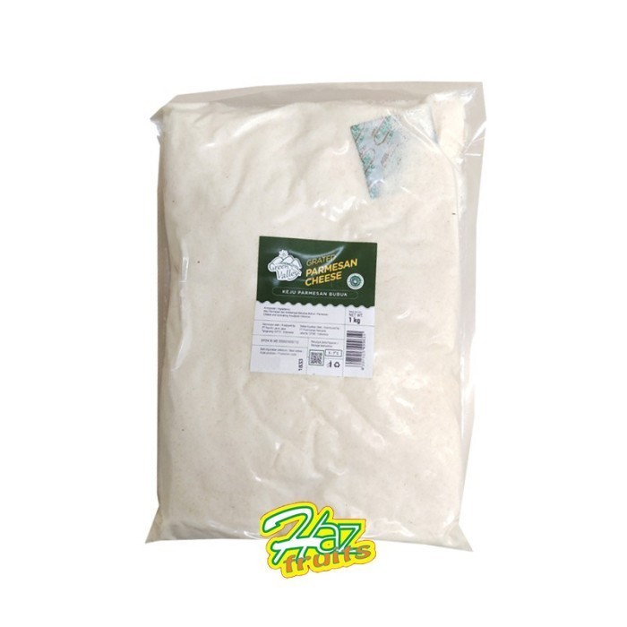 

Green Valley Grated Parmesan Cheese ( Keju Parmesan Bubuk ) 1kg