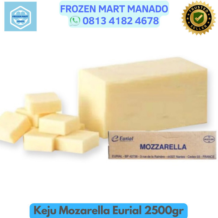 

Keju Mozarella Eurial 2500gr - Frozen Mart Manado