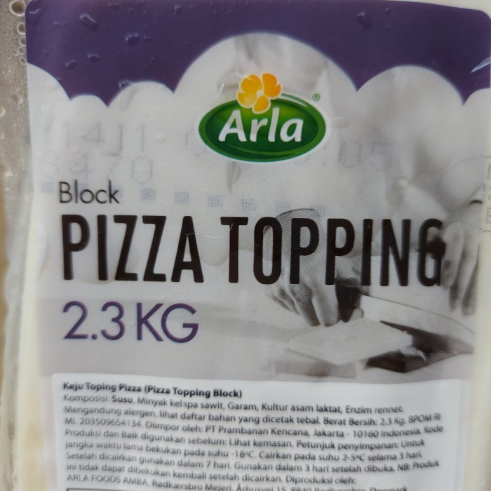 

Mozzarella arla pizza Topping 2.3 kg best produk