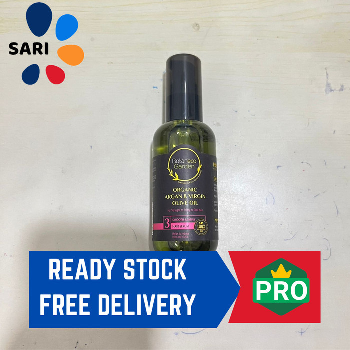 

Botaneco Garden Organic Argan & Olive Oil Hair Serum 95 Ml