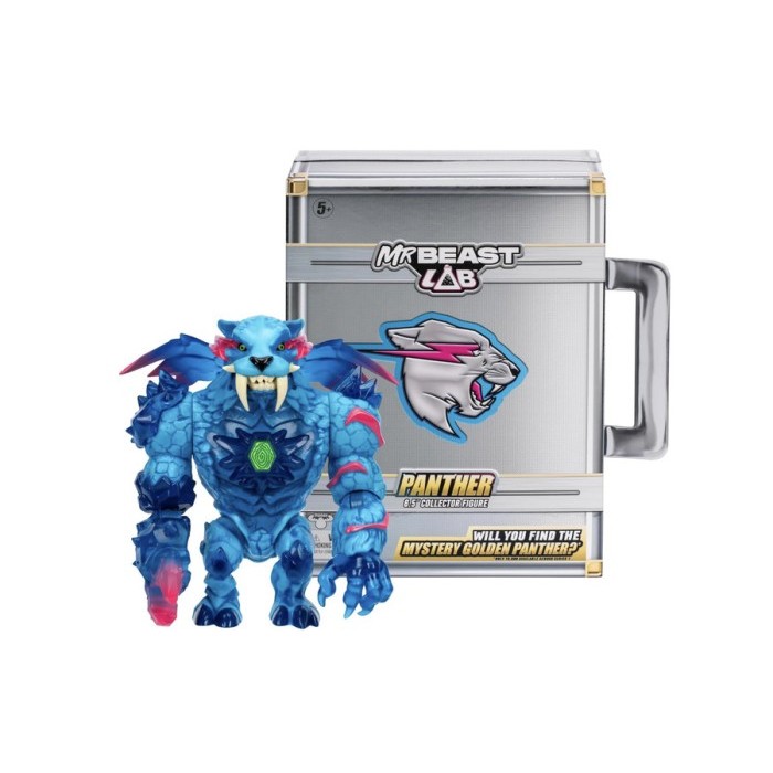 

Moose Toys Mr Beast Lab Collector Figure Tiger
