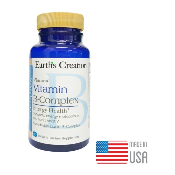 

Earth's Creation Vitamin B Complex Softgel 60 per pack