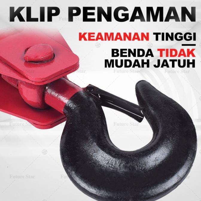 SINGLE WHEEL PULLEY 2 TON / KATROL 2 TON