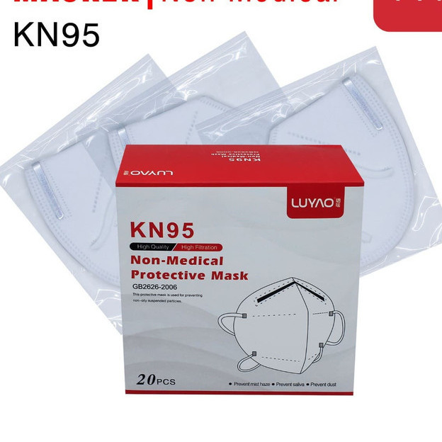 HOT SALE MASKER KN95 / MASKER MEDIS / SEPERTI 3M N95 ( ISI 20 PCS/BOX)