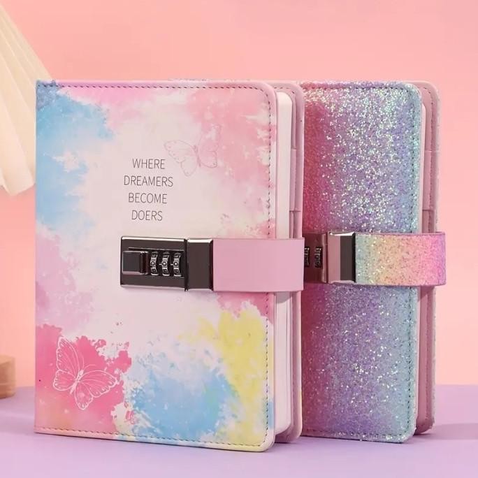 

BUKU AGENDA CATATAN KERJA BINDER JURNAL DIARY HARIAN NOTEBOOK LOCK B6