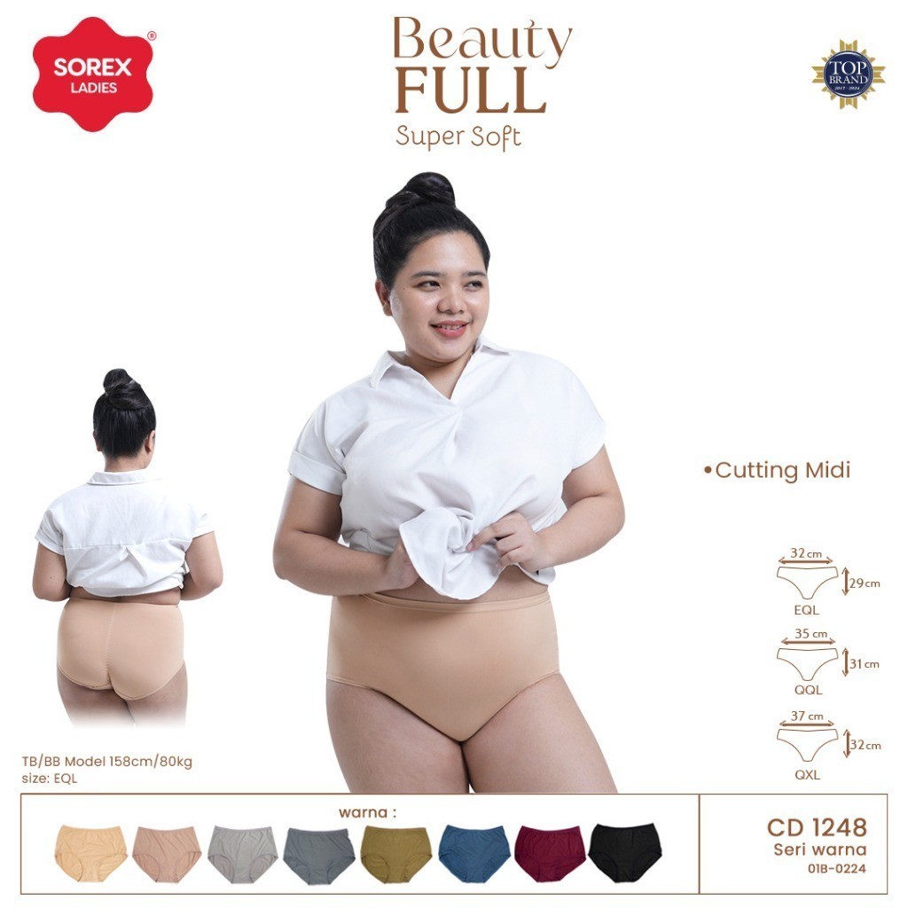 CD Sorex Jumbo - celana dalam wanita jumbo sorex  - 1248