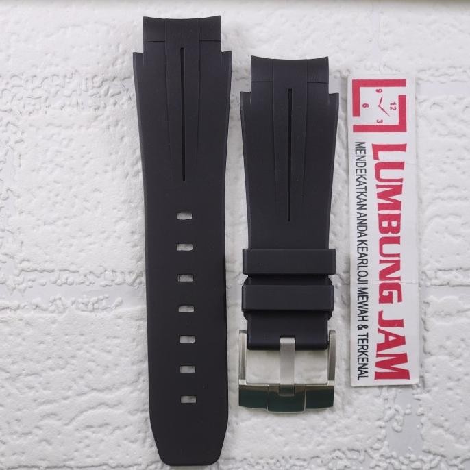 ROLEX RUBBER B BLACK STRAP (SEA DWELLER DEEP SEA) Terlaris