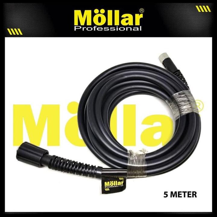 Mollar Selang Jet Cleaner Mesin Steam Cuci Mobil Motor 5 Meter Original Best Seller