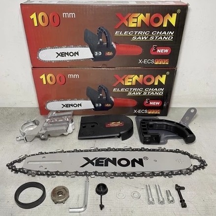 Chainsaw Stand Gergaji Mesin Gerinda Listrik Pemotong Kayu 12 Inch