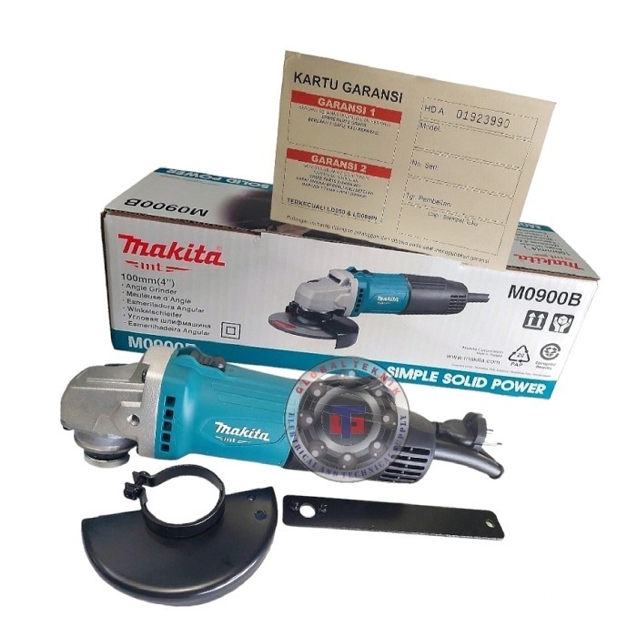 Mesin Gerinda Tangan 4" Merk Makita 9553B Free Cutting 4" Original