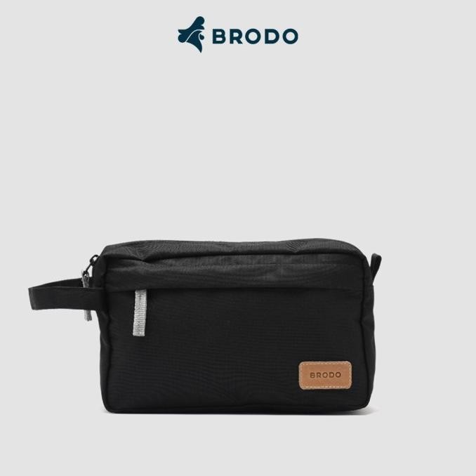 Tas Pria BRODO Essential Pouch Black