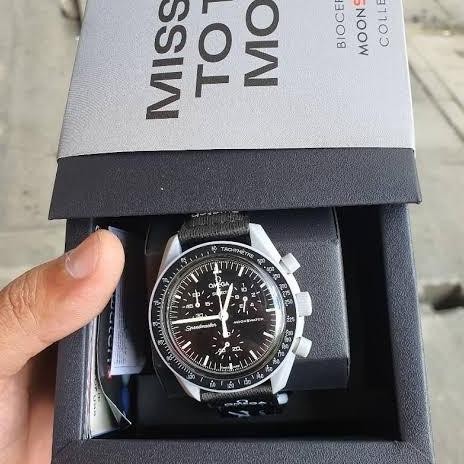 SWATCH X OMEGA bioceramic moonswatch mission to the moon