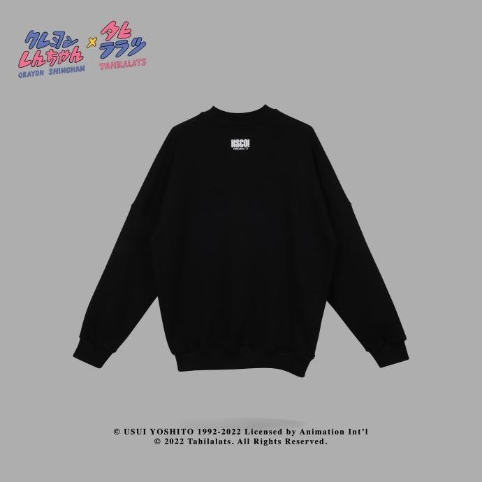 HSCO Oversized Crewneck Shinchan X Tahilalats Three Hero