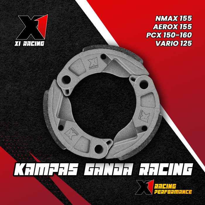 Kampas Ganda Nmax-Pnp Vario Racing 2Dp-Kampas Ganda X1 Racing Nmax Vario Pcx Aerox Kampas Ganda