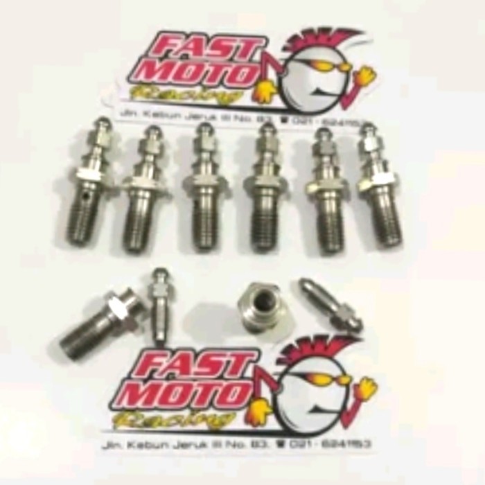 Baut Selang Rem Derat Kasar Dgn Nipel Buang Angin