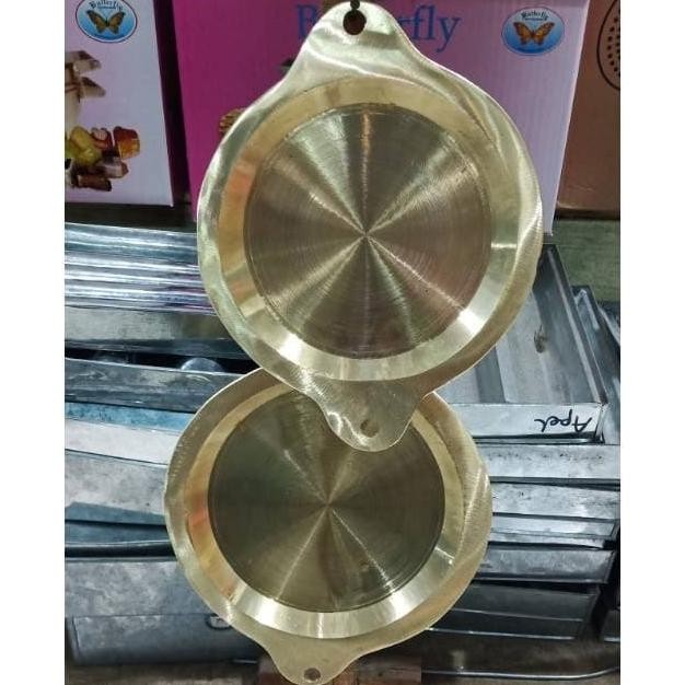 Loyang - Cetakan Apam Pinang Bangka Martabak Manis Kuningan 15cm