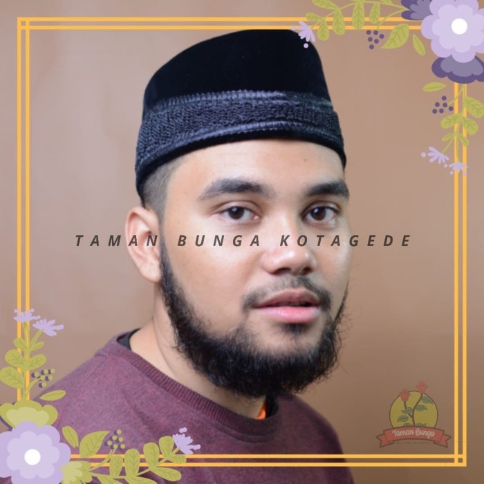 Songkok Kopyah Peci Hitam Awing Bordir/Motif {TerlarisBest Seller}