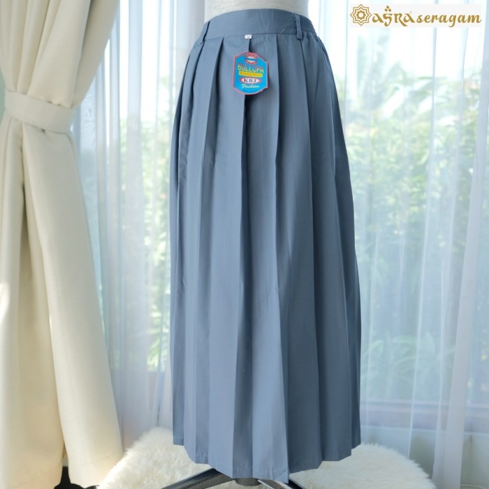 Rok remple panjang abu-abu/Rok sekolah sma smk