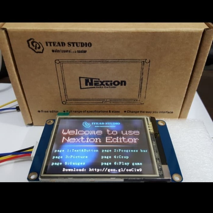 HMI nextion 4.3 inch TFT modul lcd display