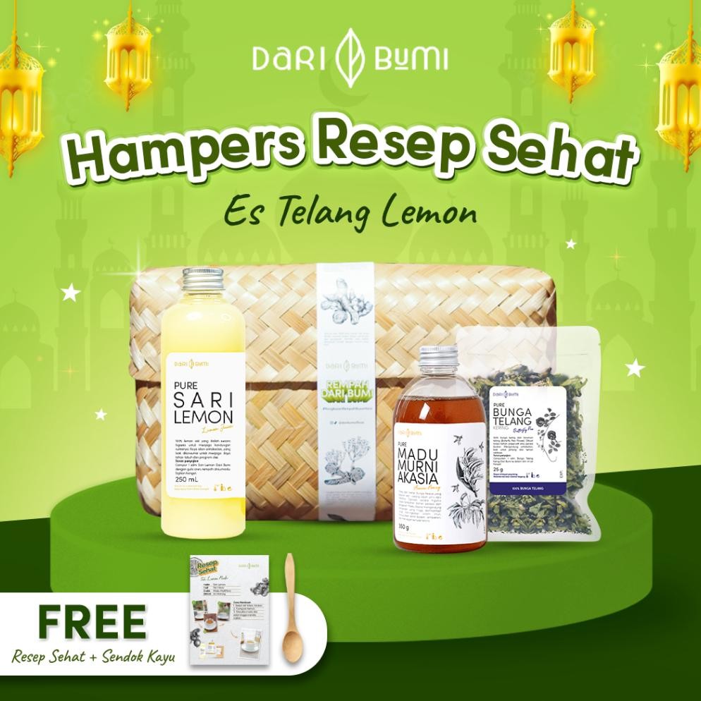 

Dari Bumi Hampers Resep Sehat Ramadhan Eid Mubarak