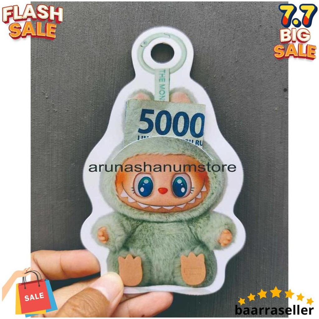 

(6 Pcs) Amplop 3D Motif Labubu Lebaran Idul Fitri, Imlek, Dan Tahun Baru 2025 Gratis Ongkir