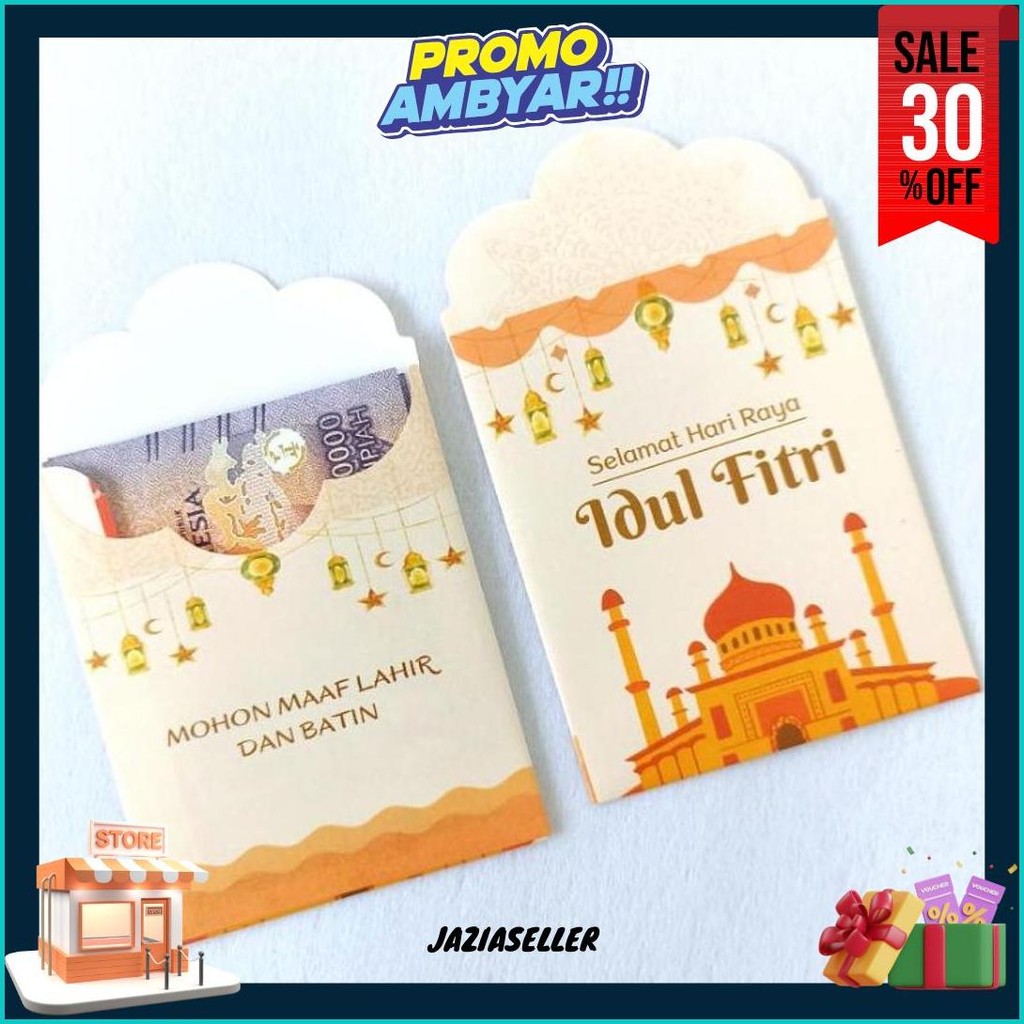 

(Isi 10) Amplop Lebara Medium Motif Muslim / Snack / Kartun Bisa Cod