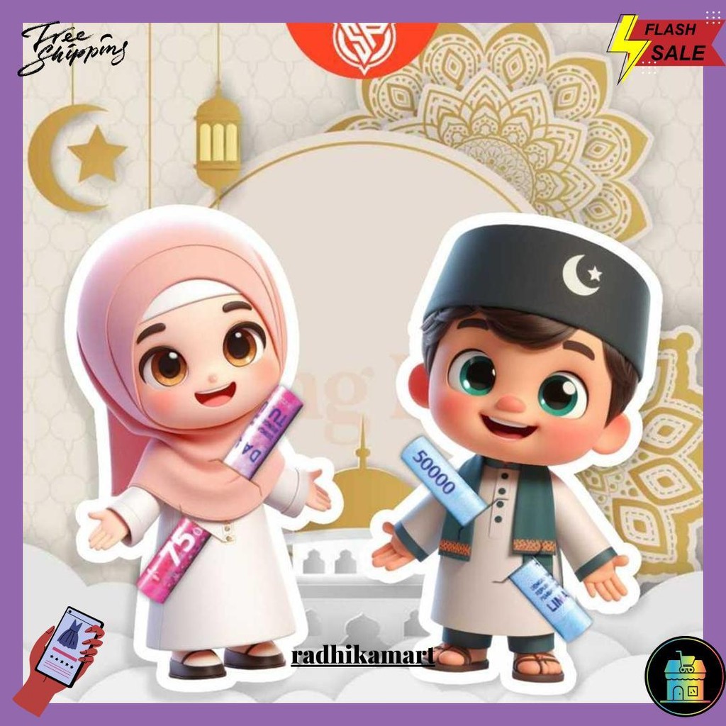 

1 Pack Amplop Karakter 2025 Amplop Lebaran Angpau LucuIsi10Pcs Terlaris