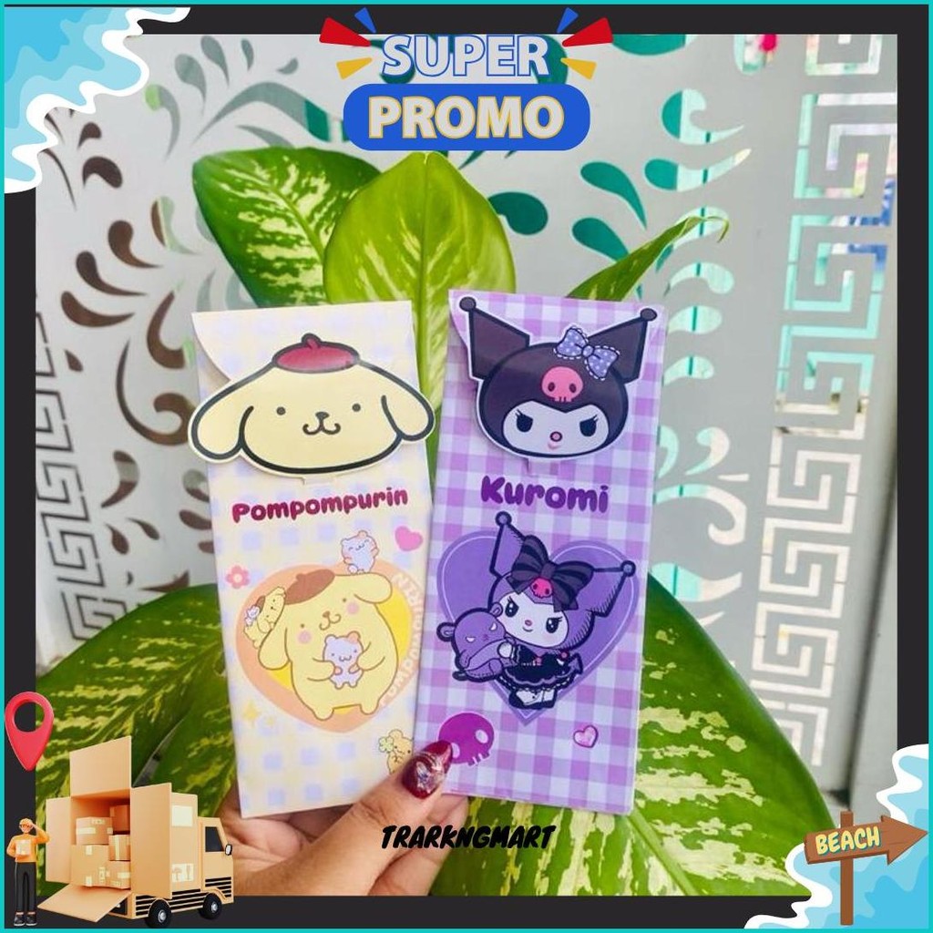 

Amplop Jumbo Karakter Sanrio & Labubu - Amplop Lebaran Amplop Natal Amplop Imlek 2025 Original Produk