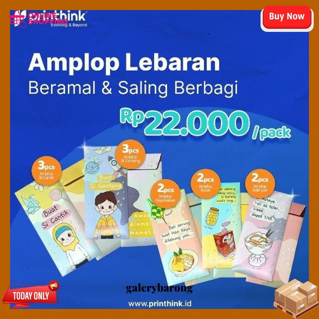 

Amplop Lebaran Lucu 12Pcs Per Pack Siap Kirim ! Terlaris