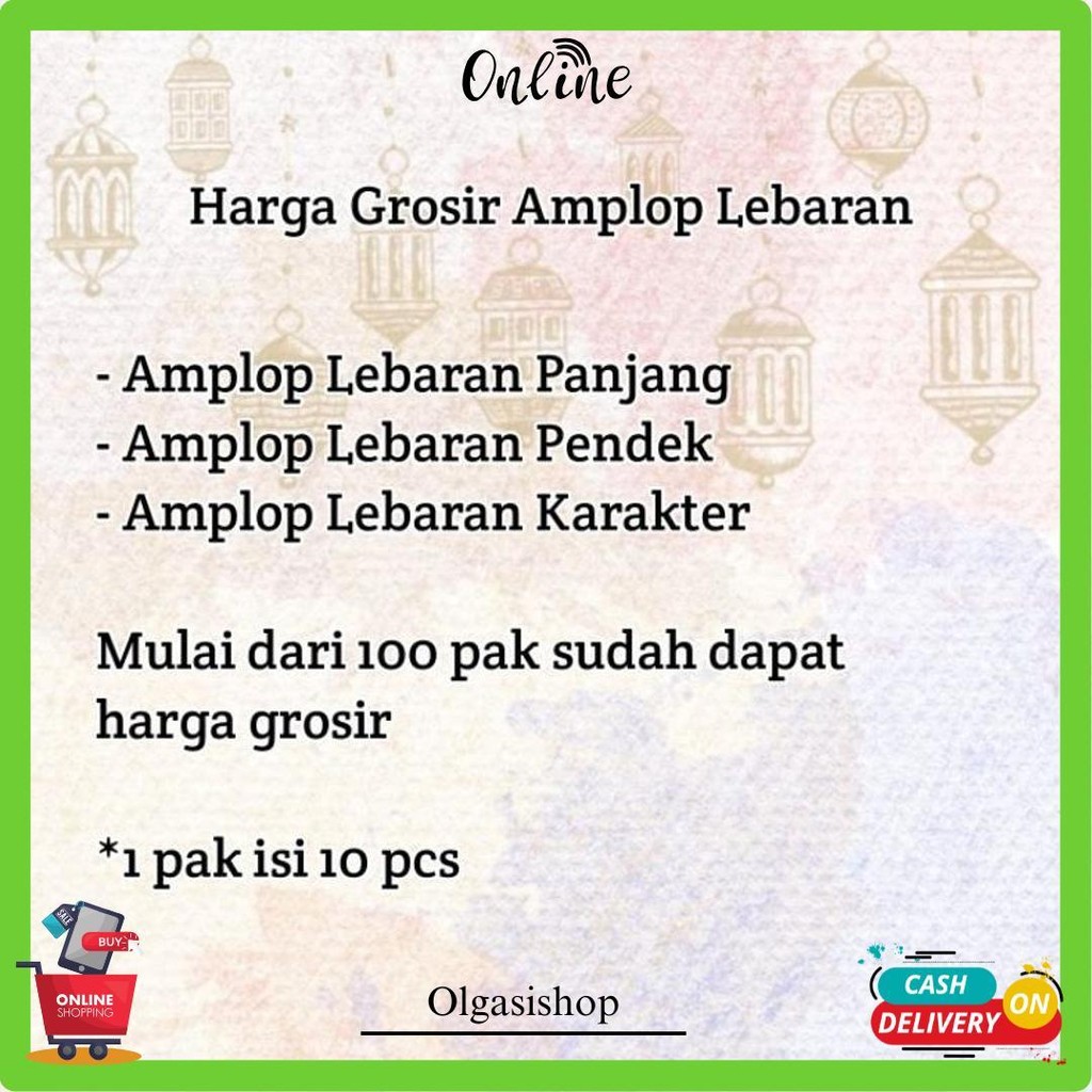 

Amplop Lebaran Isi 10 Pcs,Amplop Lebaran Panjang,Amplop Idul Fitri Amplop Lebaran Grosir Bahan Tebal Premium Terlaris