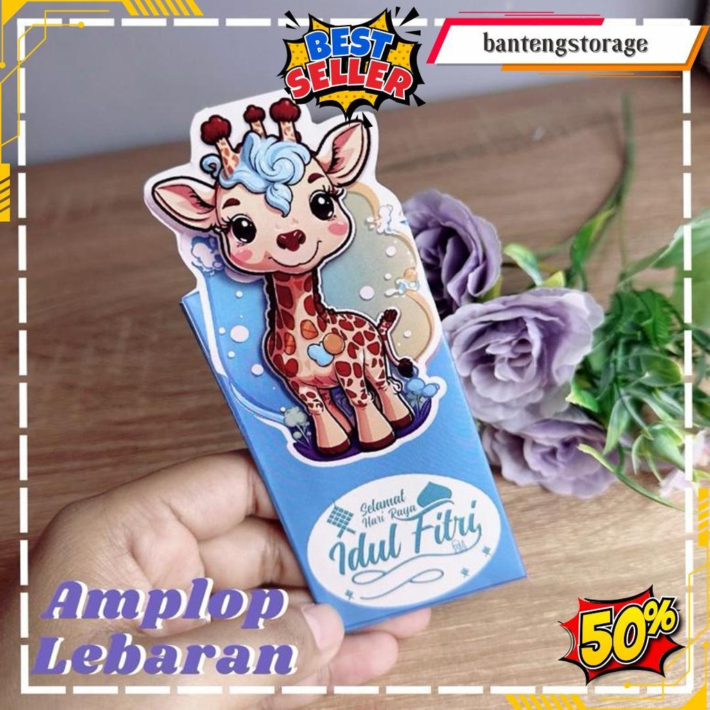 

Amplop Lebaran 2024 Motif Hewan (Isi 6 Pcs) Siap Kirim