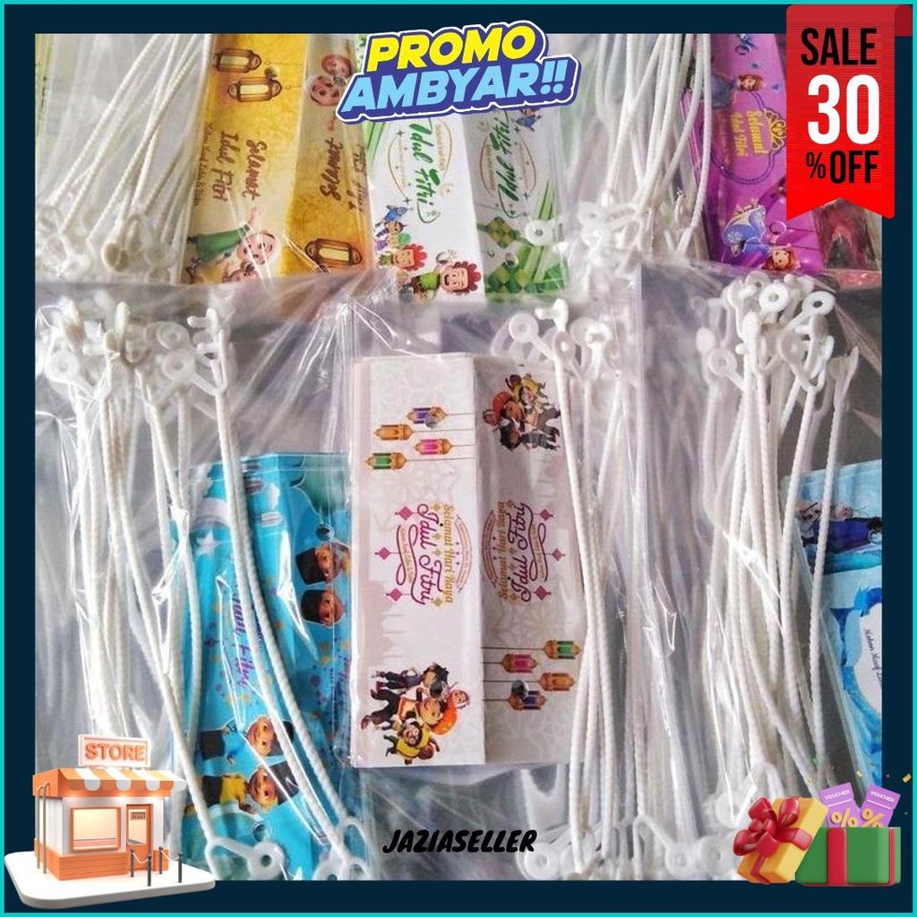 

[Isi 10Pcs] Plastik Snack Lebaran Idul Fitri 2025 Motif Muslim Karakter Murah Amplop Bingkisan Bisa Cod