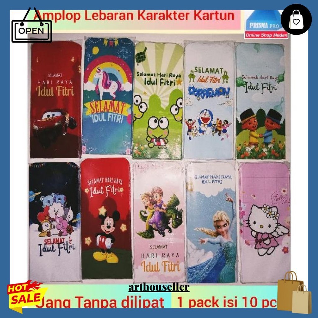 

Amplop Lebaran Panjang Jumbo Isi 10 Idul Fitri Karakter Kartun Muslim Masjid Murah Besar Termurah Banget
