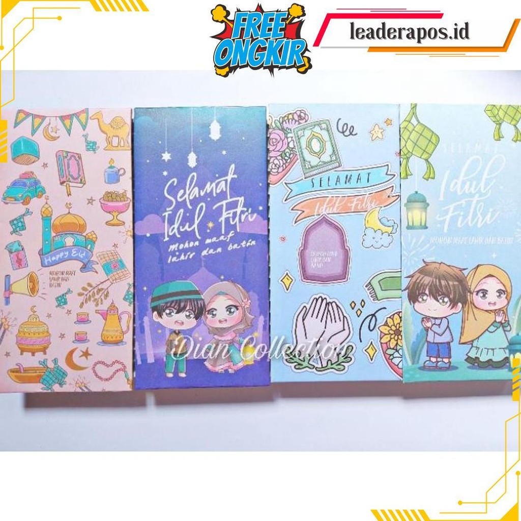 

Amplop Lebaran Premium (1 Pack Isi 5 Pcs) /Amplop Idul Fitri/Angpao/Amplop/Amplop Lebaran Cod